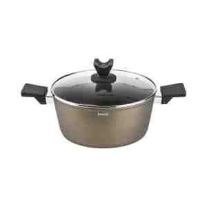 BESICO  26 .  26 cm. Casserole with Lid Champagne Color