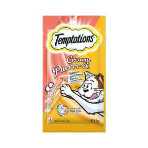 TEMPTATIONS 48. Cat Treat SalmonCheese Flavor 48 g.