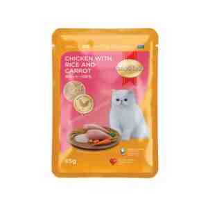 SMARTHEART POUCH CHICKEN AND RICE WITH CARROT 85G