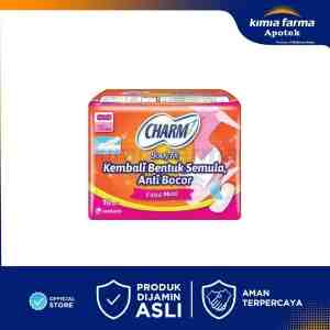 Charm Body Fit Extra Maxi Wing 10 Pads  Pembalut Wanita  Kimia Farma - Charm Pembalut Body Fit Extra Maxi membuat kamu te