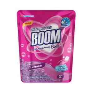 Boom Lavender Deterjen Cair 1600ml - pBoom Cinta Liquid dengan wangi Lavender adalah