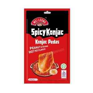 Wei Long Konjac Shuang Peanut  Sesame Hotpot Flavour 80g - Wei Long Konjac Shuang Peanut  Sesame Hotpot Flav