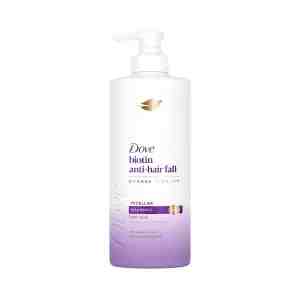 DOVE   380 . Biotin Anti-Hair Fall Damage Therapy Shampoo 380 ml.