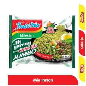 Indomie Mi Instan Cabe Ijo Jumbo 120 g - Indomie Mi Instan Cabe Ijo Jumbo 120 g