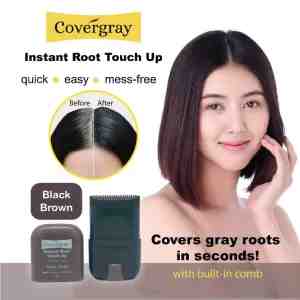 COVERGRAY Instant Root Touch Up Black Brown 20g 22853 - Instant Root Touch Up Black Brown 20g