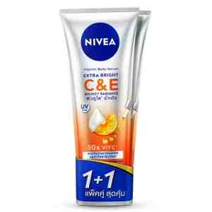 300.  2_NiveaLotionViatminCE 300mlX2 - Nivea Extra Bright Lotion CE Vitamin 300ml. Pack