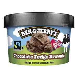 Ben  Jerrys Ice Cream - Chocolate Fudge Brownie - Ben  Jerrys Ice Cream - Chocolate Fudge Brownie