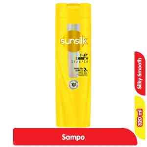 Sunsilk Sampo Silky Smooth Botol 320 ml - Sunsilk Sampo Silky Smooth Botol 320 ml