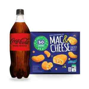 Paket Coca-Cola Zero 1000ml  So Good Mac  Cheese 400gr 1pack - pNikmati kombinasi praktis dan lezat dengan str