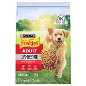1. Friskies Dog Adult Dry Beef 1kg. - Friskies Dog Adult Dry Beef 1kg.
