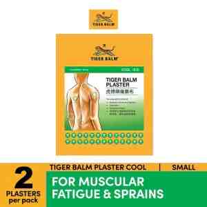 TIGER BALM Plaster Cool Small For Muscular Fatigue  Sprains 2s 71827 - Plaster Cool Small For Muscular Fatigue  Sprains
