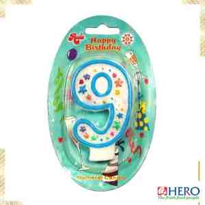 RODA LILIN ANGKA 1 LM-9 - RODA LILIN ANGKA 1 LM-9