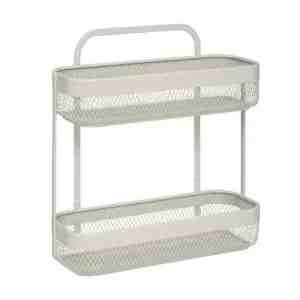 5FIVE MAYAJ 2 LEVELS SHELF METAL CLAY - 5FIVE MAYAJ 2 LEVELS SHELF METAL CLAY