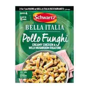 SCHWARTZ BELLA ITALIA POLLO FUNGHI 30G - SCHWARTZ BELLA ITALIA POLLO FUNGHI 30G