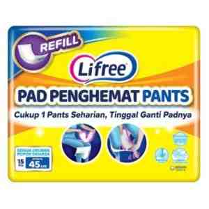 Lifree Refill Pad Penghemat Popok 45 cm 1pack - pLifree Pad Penghemat Pants adalah bantalan peny