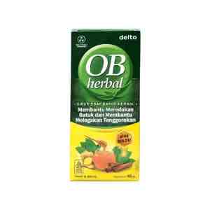 Ob Herbal Deltomed Sirup Herbal Dus, Botol 60 Ml - OB HERBAL Deltomed SIRUP HERBAL adalah sirup herba