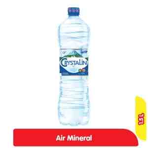 Crystalin Air Mineral Pet Botol 1.5 L - Crystalin Air Mineral Pet Botol 1.5 L
