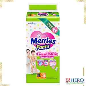 MERRIES PANTS GOOD SKIN XL 38S - MERRIES PANTS GOOD SKIN XL 38S