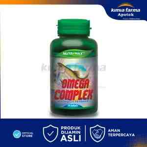 Nutrimax Omega Complex 8 In 1 60 Kapsul  Suplemen Kesehatan  Kimia Farma - Nutrimax Omega Complex 8 in 1 merupakan perpaduan