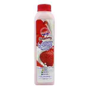 Sunglo Lassi Strawberry Yogurt Drink 700ml - Sunglo Strawberry Lassi is a highly refreshing bev