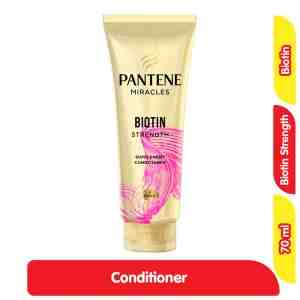 Pantene Miracles Biotin Strength Kondisioner Rambut Rontok 70 ml - Pantene Miracles Biotin Strength Kondisioner Rambu