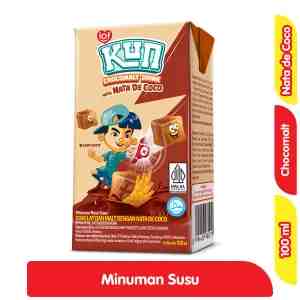 Kun Minuman Susu UHT Chocomalt Nata de Coco 100 ml - Kun Minuman Susu UHT Chocomalt Nata de Coco 100 ml