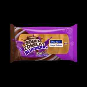 Sari Roti Sobek Cokelat Blueberry 214gram - pNikmati kelembutan roti sobek khas Sari Roti ya