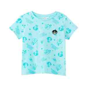 10 THE POWERPUFF GIRLS Girls T-Shirt Green Size 10