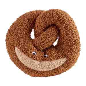 HUNTER  Plush Belem Pretzel With Inner Rope Dog 19x17x5c - FeaturesHunter Dog Toy Belem Pretzel with Inner R