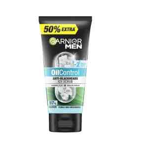 GARNIER MEN SCRUB WASH Oil Control Icy 150 ml.