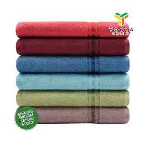 MERAH PUTIH GO HANDUK POLOS 70X135 - MERAH PUTIH GO HANDUK POLOS 70X135