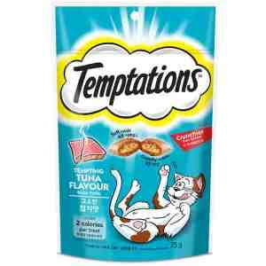 75_Temp Tampting Tuna 75g - Temptations Tampting Tuna Cat Snack Biscuit 75g.