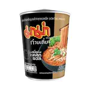 MAMA Cup Instant Rice Vermicelli Chicken with Spicy Sauce 74 g.