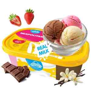 Campina Es Krim Neapolitan 350 ml - Campina Es Krim Neapolitan 350 ml