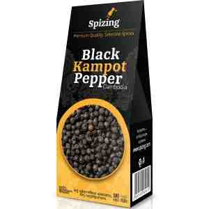 E CHE GOV HEHNG KAMPOT BLACK PEPPER 100G - E CHE GOV HEHNG KAMPOT BLACK PEPPER 100G