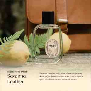 SECRET GARDEN EXDP SAVANNA LEATHER 100ML - Savanna Leather terinsipirasi dari sebuah perjalan