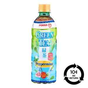 BCRS Pokka Bottle Drink - Peppermint Green Tea - BCRS Pokka Bottle Drink - Peppermint Green Tea
