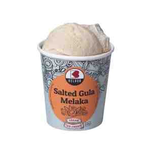 KELAVA VEGAN ICE CREAM SALTED GULA MELAKA 290ML - KELAVA VEGAN ICE CREAM SALTED GULA MELAKA 290ML