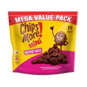Chipsmore Mini Chips More Double Chocolate Mega Value Pack 24g x 14 - Chipsmore Mini Chips More Double Chocolate Mega Va