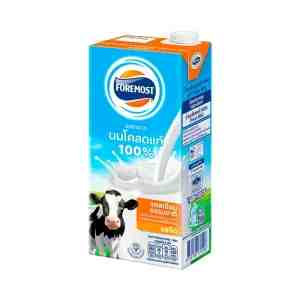 1 . FOREMOST UHT Milk Plain Flavor 1000 ml.