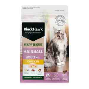BLACK HAWK  Healthy Benefits, Hairball Control Chicken Fo - FeaturesBlack Hawk Healthy Benefits range has bee