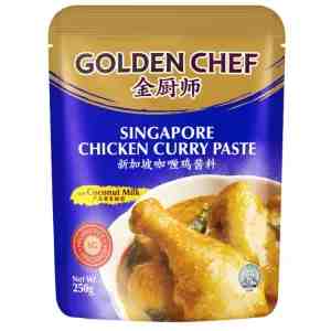 250 Golden Chef Curry Paste - Golden Chef Sg Chicken Curry Paste 250g.