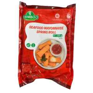 BAMBOO MAYO SEAFOOD SPRING ROLL 8S 320GX24 - BAMBOO MAYO SEAFOOD SPRING ROLL 8S 320GX24