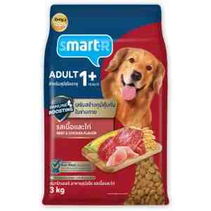 3. SMT Adult Dog Beef Chicken 3kg - Smarter Adult Dog Food Beef and Chicken Flavor 3kg