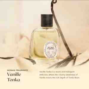 SECRET GARDEN EXDP VANILLE TONKA 50ML - Vanille Tonka terinspirasi oleh pelukan yang hanga