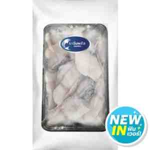 100_MarinePlus Sliced Seabass 100g - Marine Plus Frozen Seabass Sliced Skin on 100g