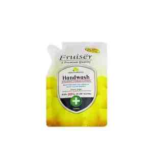 FRUISER HAND WASH REFILL POUCH LEMON 400ML - FRUISER HAND WASH REFILL POUCH LEMON 400ML 1000276