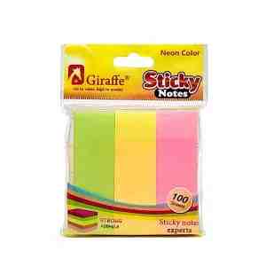 GIRAFFE STICKY NOTES 127X76MM,100SHEET - GIRAFFE STICKY NOTES 127X76MM,100SHEET