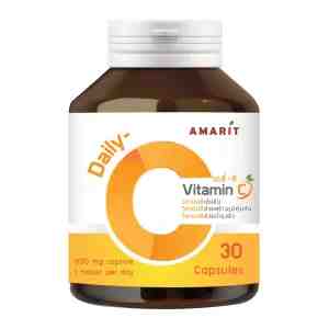 AMARIT Daily C Dietary Supplement 30 Capsules