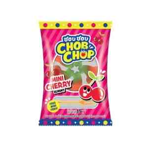 12  ChobChop Gummy Mini Cherry 12g - -